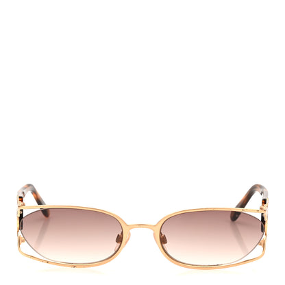 Chanel CC Logo Sunglasses 4023 Gold 2 of 9