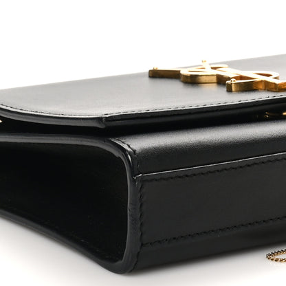 Saint Laurent Calfskin Small Classic Monogram Kate Tassel Satchel Black 9 of 10