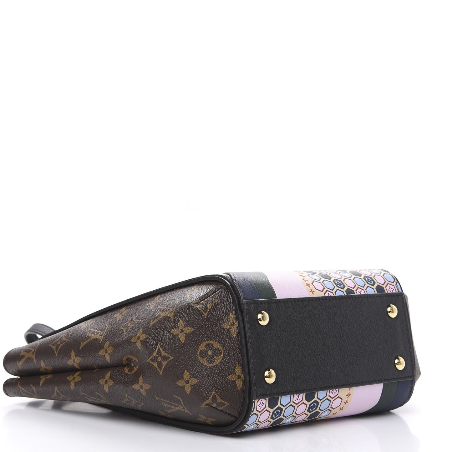 Calfskin Monogram Kimono Tote PM Rose