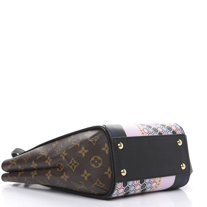 Louis Vuitton Calfskin Monogram Kimono Tote PM Rose 5 of 14