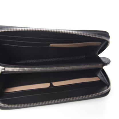 Bottega Veneta Nappa Intrecciato Zip Around Wallet Black 5 of 7