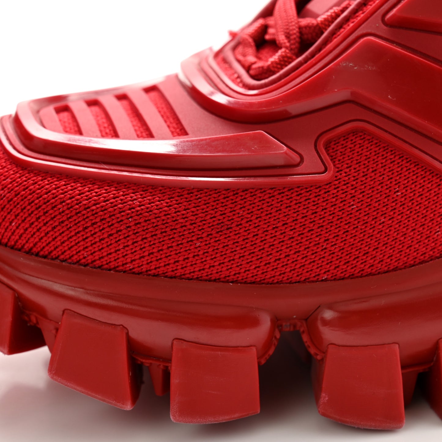 Rubber Knit Fabric Womens Cloudbust Thunder Sneakers 35.5 Barolo