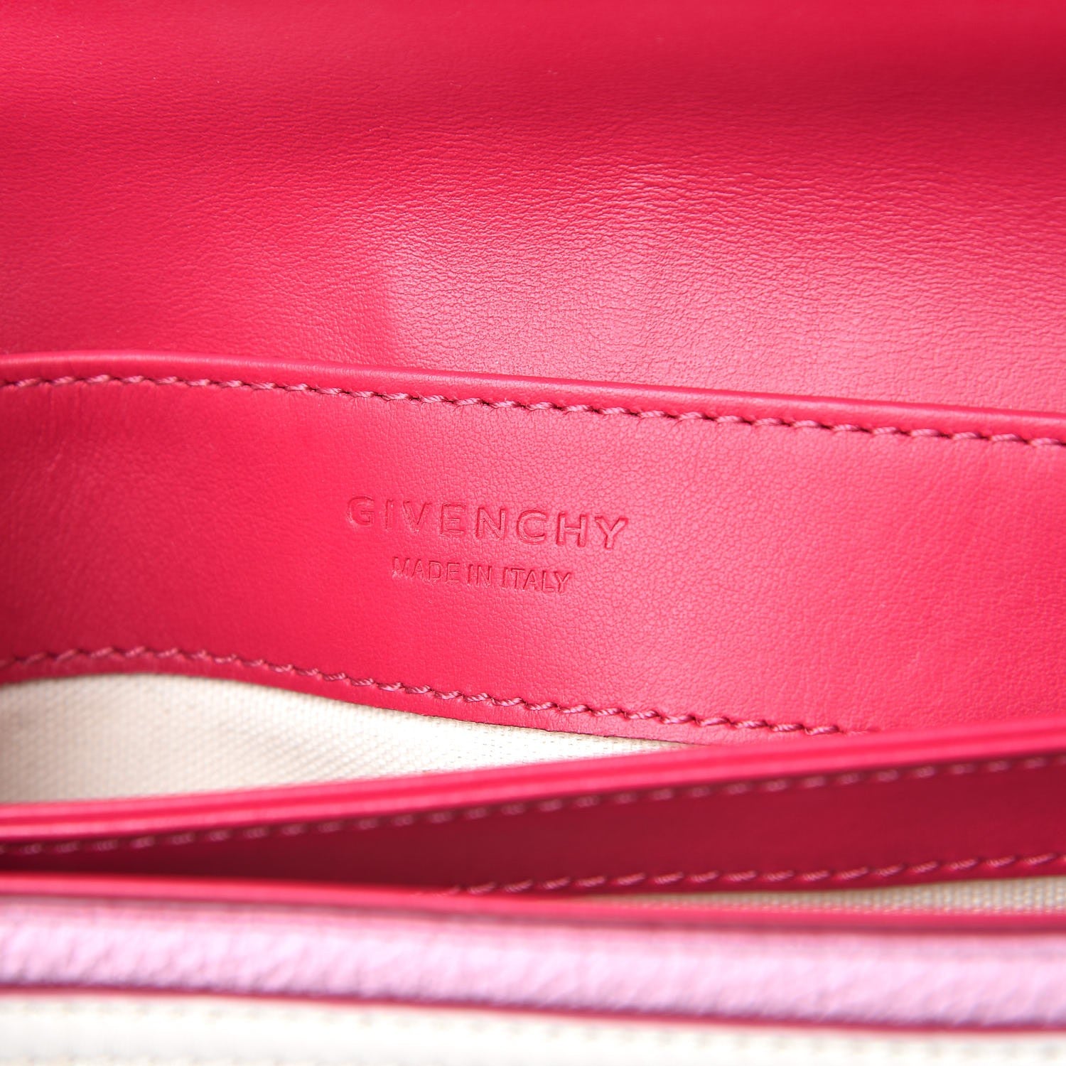 Givenchy Calfskin Duetto Crossbody Bag Bright Pink 6 of 8