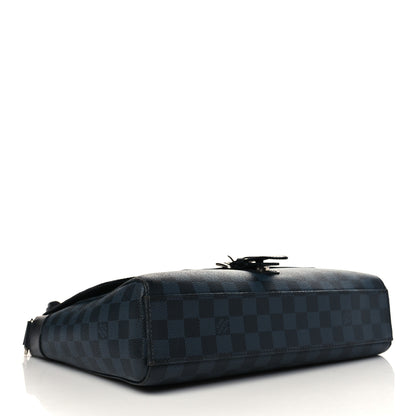 Louis Vuitton Damier Cobalt Newport Messenger MM 3 of 6
