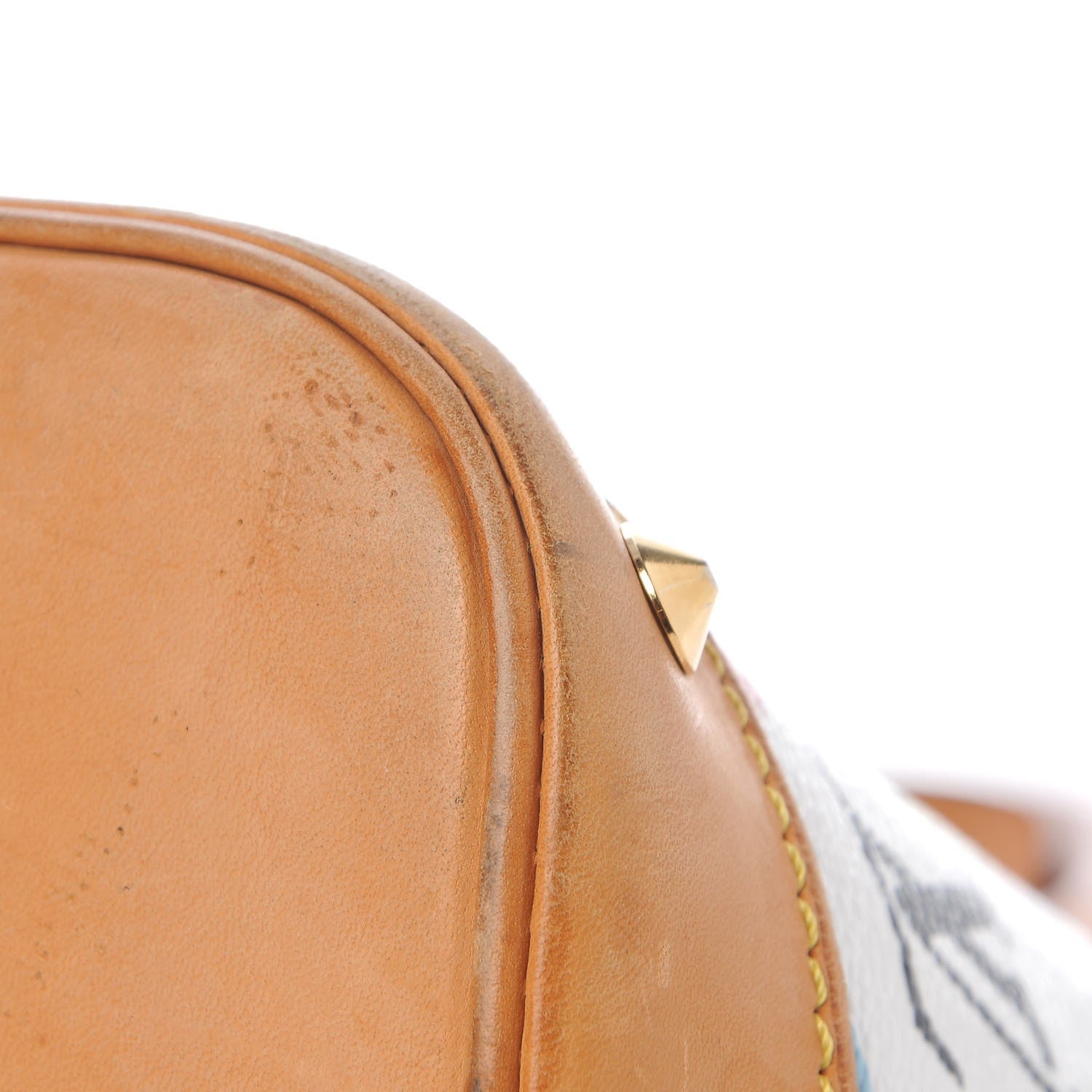 Louis Vuitton Monogram Multicolor Alma White 10 of 12