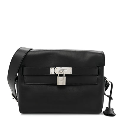 Hermes Evercolor Kelly Messenger PM Black 1 of 9
