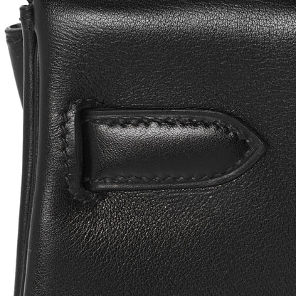 Hermes Gulliver Kelly Retourne 32 Black 10 of 35