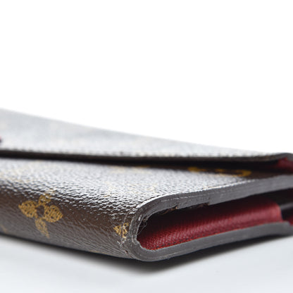 Louis Vuitton Monogram Josephine Wallet Red 9 of 12