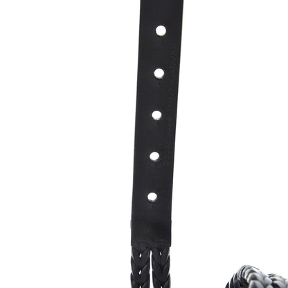 Gucci Calfskin Braided Belt 75 30 Black 4 of 6