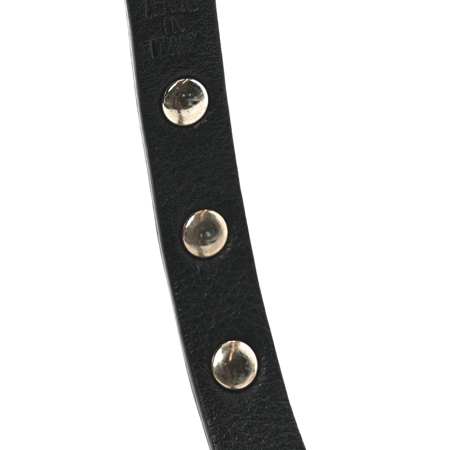 Valentino Garavani Vitello Rockstud Bracelet Black 4 of 4