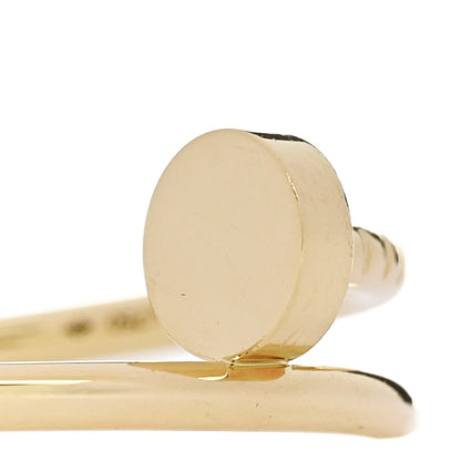 Cartier 18K Yellow Gold Small Juste Un Clou Ring 55 7.25 4 of 6