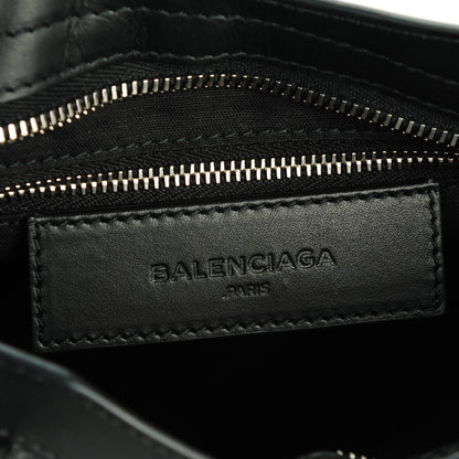 Balenciaga Alpaca Calfskin Classic Silver Hardware Mini City Black 7 of 8