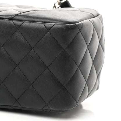 Chanel Calfskin Quilted Small Cambon Bowler Black White 9 of 9