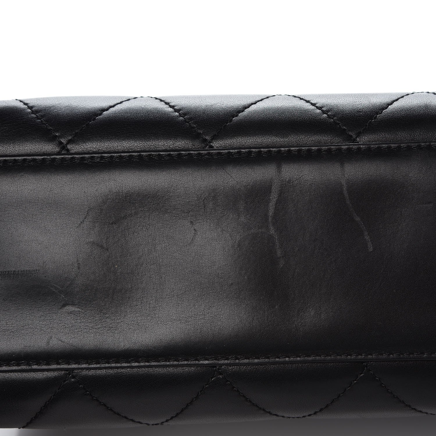 Chanel Lambskin Bekko Chain Large Shoulder Bag Black 8 of 8