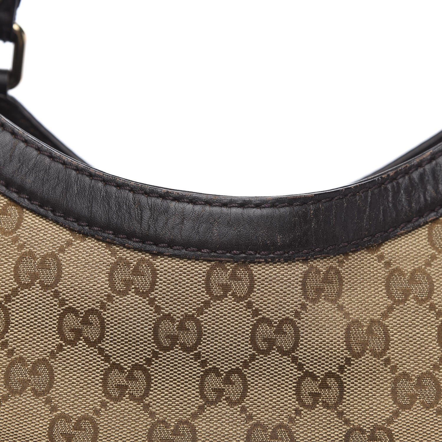 Gucci Monogram Large Sukey Tote Dark Brown 16 of 20