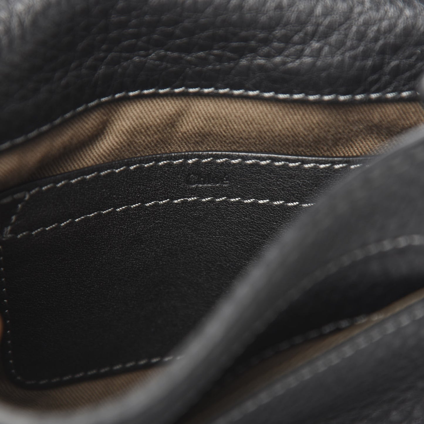 Calfskin Mini Marcie Round Crossbody Bag Black
