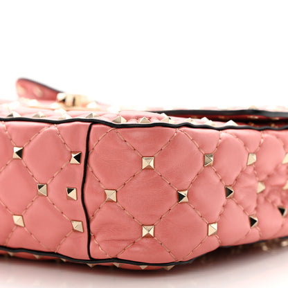 Valentino Garavani Nappa Medium Rockstud Spike Shoulder Bag Paradise Rose 11 of 11
