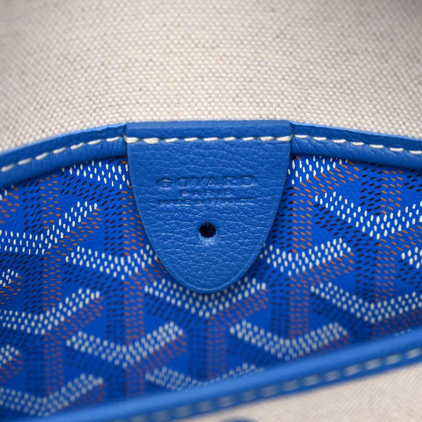 Goyardine Artois MM Blue