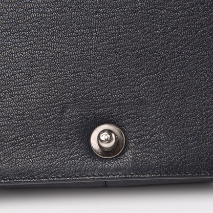 Chanel Goatskin Quilted Patent Medium Duo Boy Flap Black 10 of 13