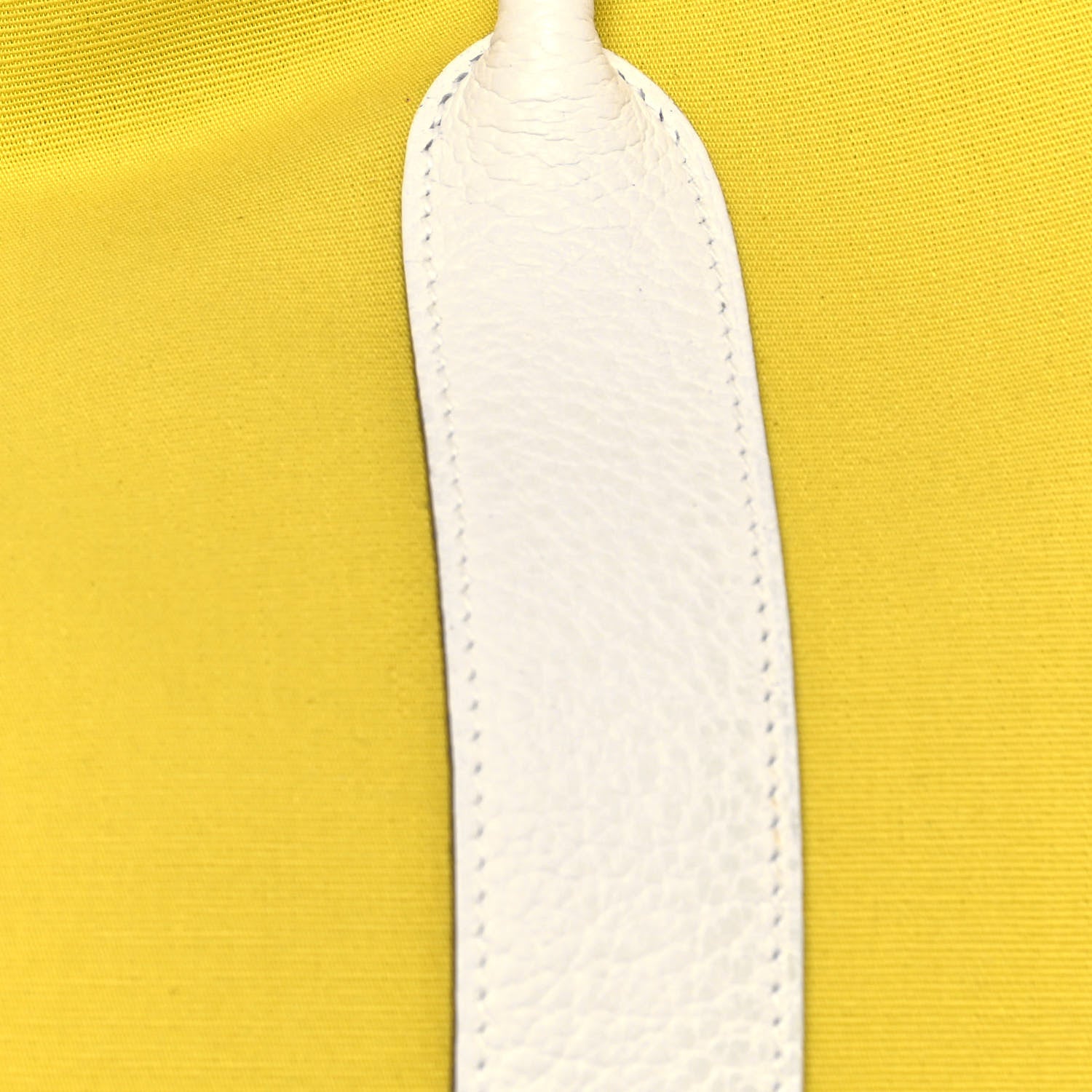 Hermes Toile Officier Negonda Garden Party 36 MM Lime White 6 of 11