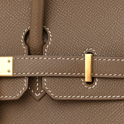 Hermes Epsom Birkin Sellier 25 Etoupe 13 of 18