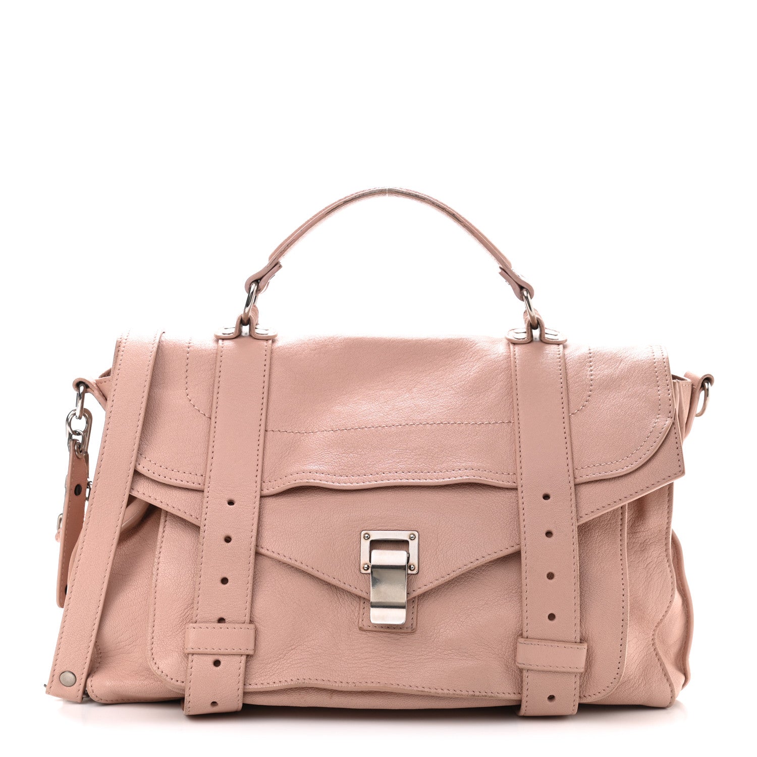 Proenza Schouler Lambskin Medium PS1 Satchel Blush 1 of 15