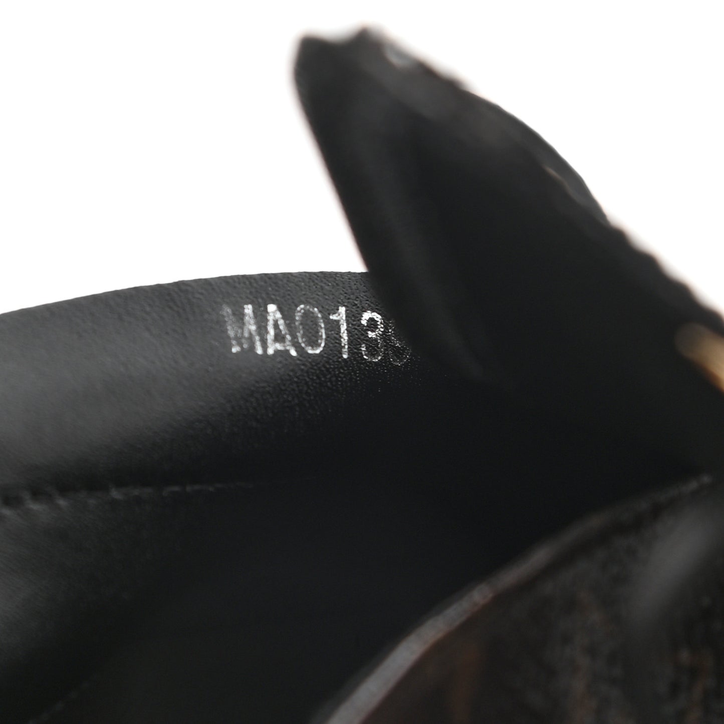 Patent Calfskin Monogram Star Trail Ankle Boots 37 Black