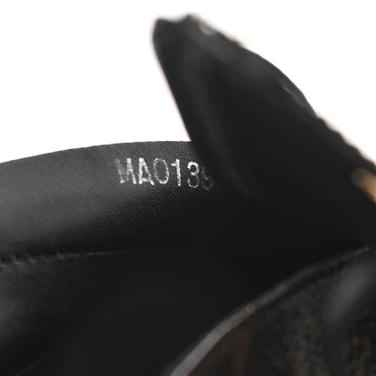 Louis Vuitton Patent Calfskin Monogram Star Trail Ankle Boots 37 Black 8 of 8