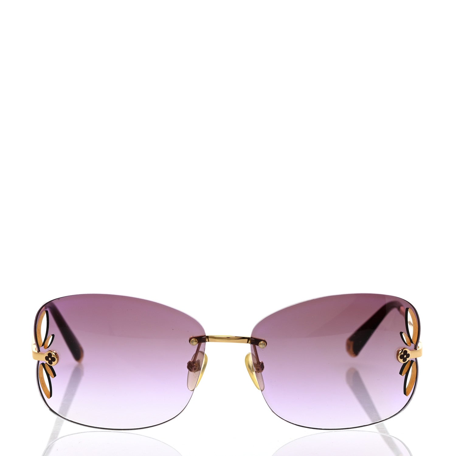 Louis Vuitton Lily Sunglasses Z0371U Purple 2 of 7