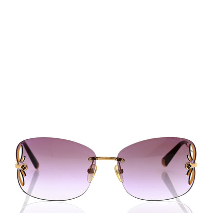 Louis Vuitton Lily Sunglasses Z0371U Purple 2 of 7