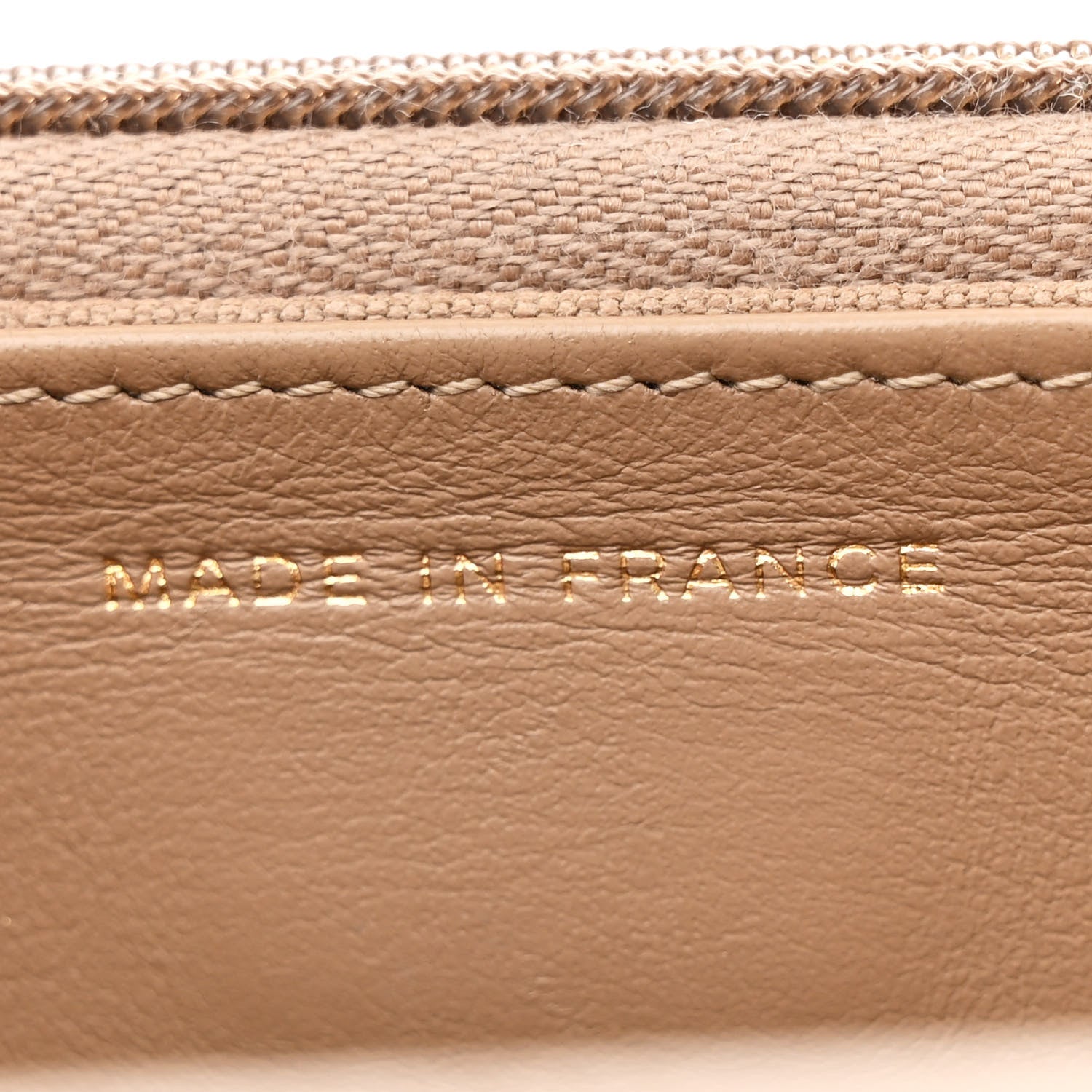 Chanel Caviar Quilted Wallet on Chain WOC Dark Beige 7 of 12