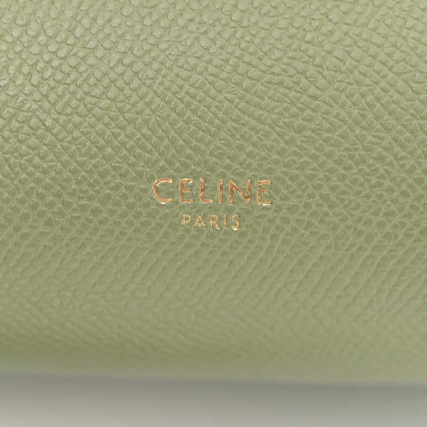 Grained Calfskin Nano Belt Bag Light Khaki