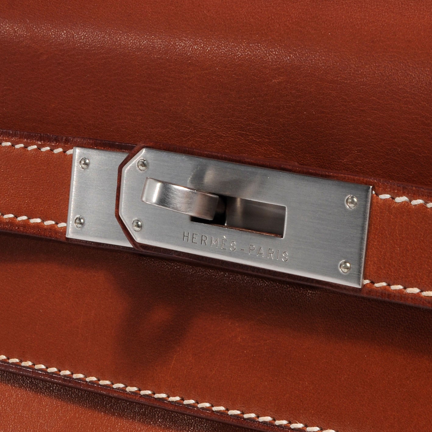 Hermes Natural Barenia Kelly Retourne 32 Fauve 10 of 11