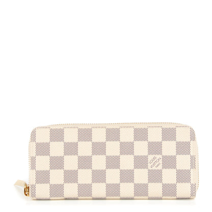 Louis Vuitton Damier Azur Clemence Wallet 1 of 7
