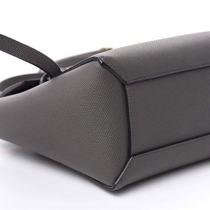 Celine Grained Calfskin Nano Belt Bag Grey 7 of 12