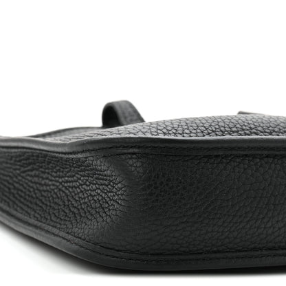 Hermes Taurillon Clemence Evelyne TPM Black 9 of 11