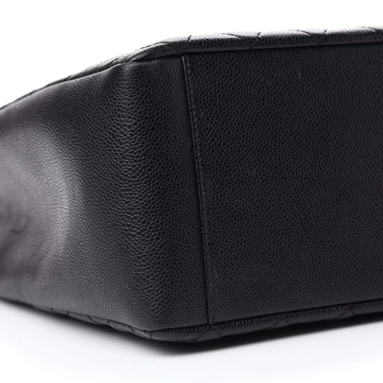 Chanel Caviar Quilted Grand Shopping Tote GST Black 6 of 10