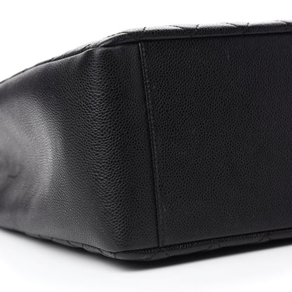 Chanel Caviar Quilted Grand Shopping Tote GST Black 6 of 10