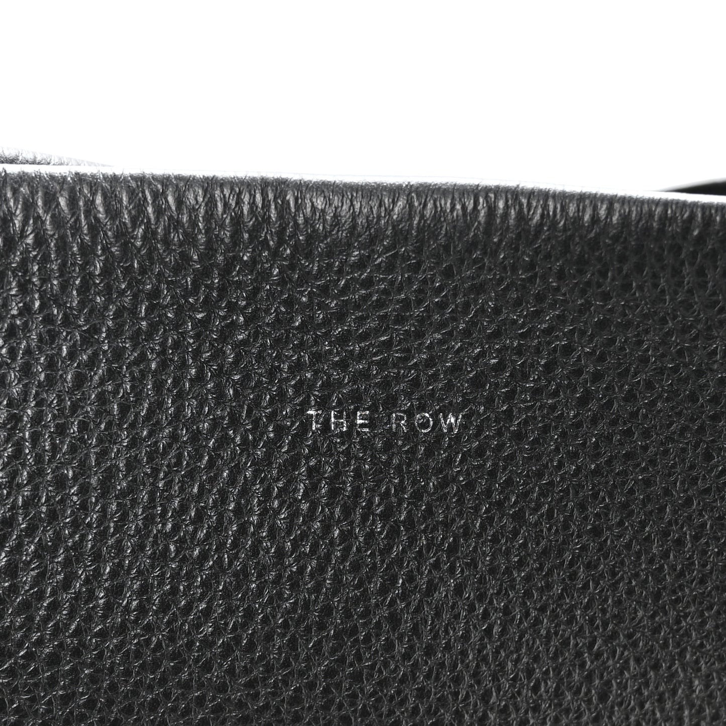 Grained Calfskin Large N/S Park Tote Black