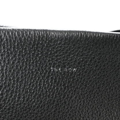 The Row Grained Calfskin Large N/S Park Tote Black 6 of 9