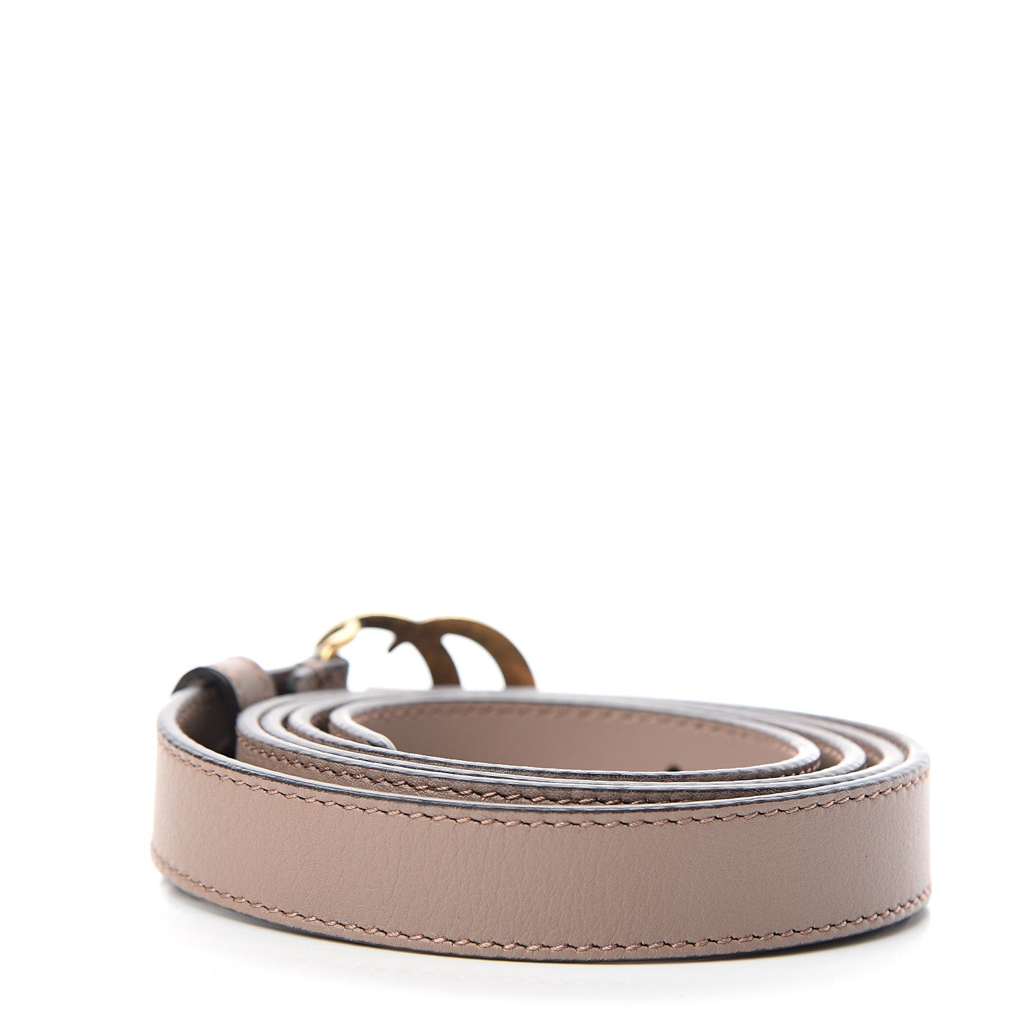 Gucci Calfskin Double G 20mm Belt 100 40 Porcelain Rose 2 of 7