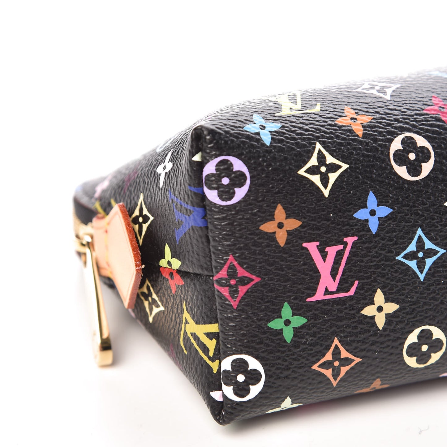 Monogram Multicolor Cosmetic Pouch Black Grenade