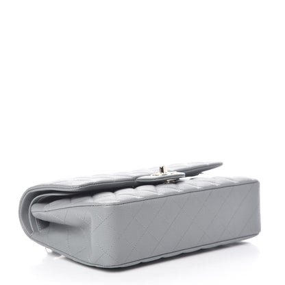 Chanel Caviar Quilted Medium Double Flap Grey 4 of 10