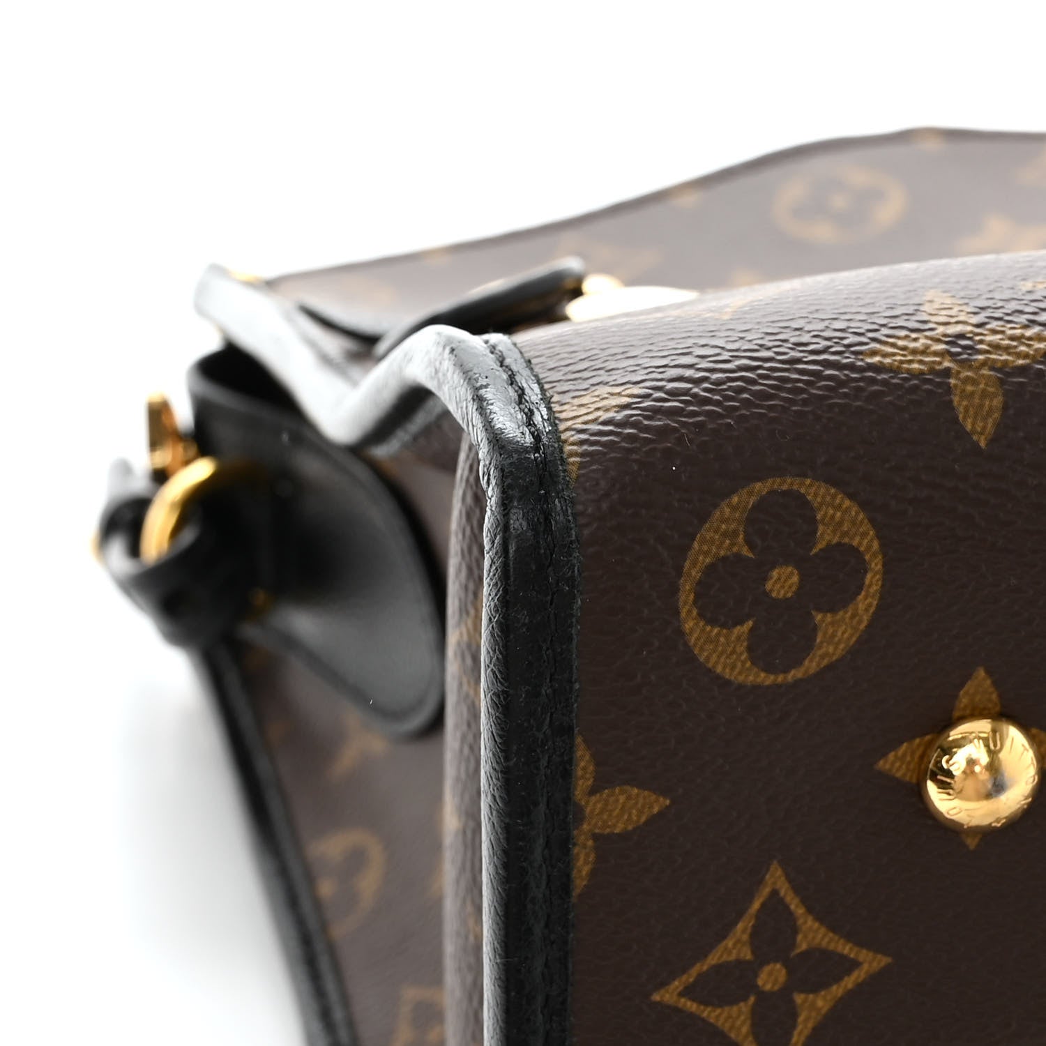 Louis Vuitton Monogram Popincourt MM Black 10 of 11