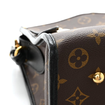 Louis Vuitton Monogram Popincourt MM Black 10 of 11