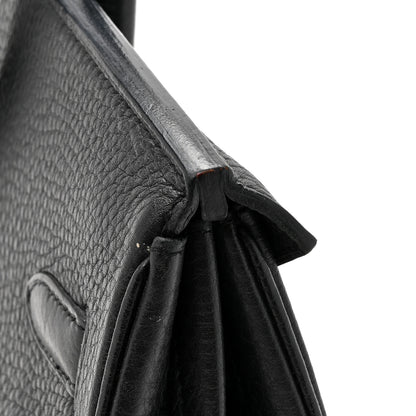 Hermes Taurillon Clemence Birkin 35 Black 20 of 25