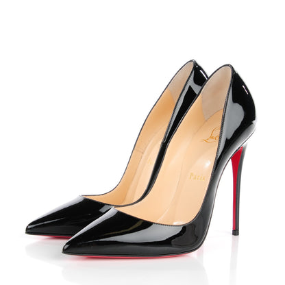 Christian Louboutin Patent So Kate 120 Pumps 37 Black 3 of 7