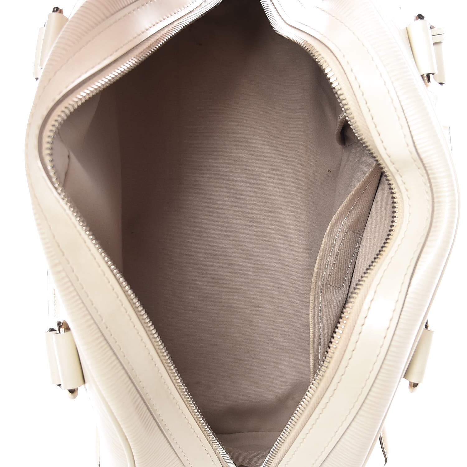 Louis Vuitton Epi Bowling Montaigne PM Ivory 9 of 23