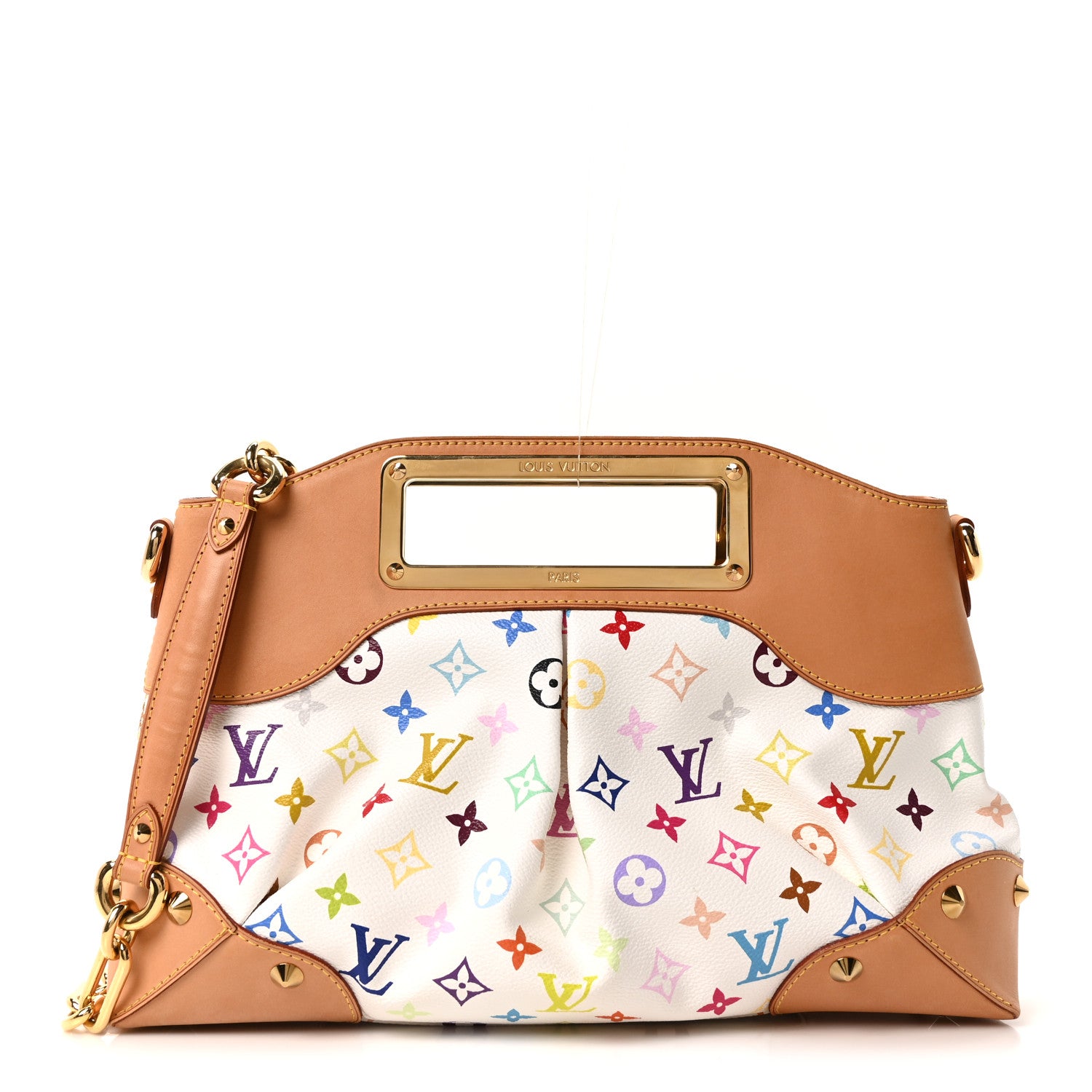 Louis Vuitton Monogram Multicolor Judy MM White 1 of 9