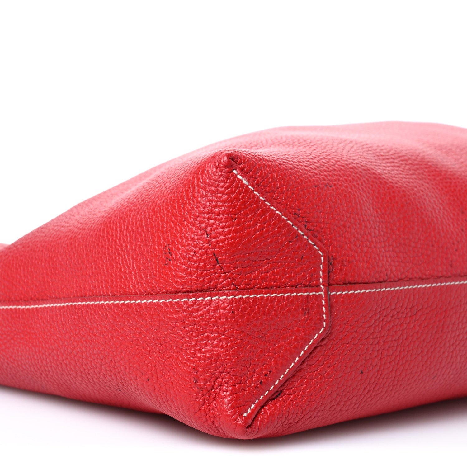 Hermes Taurillon Clemence Double Sens Reversible Tote 36 Rubis Bougainvillea 14 of 18